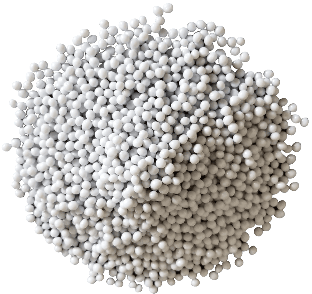 White Polymer transparent background